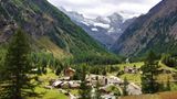 Das Dorf Valnontey liegt im Aostatal im Gran Paradiso Nationalpark