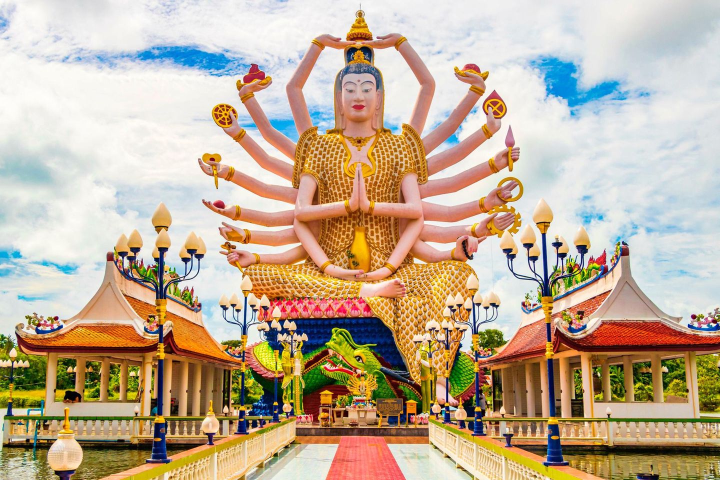 Tempel auf Koh Samui erkunden