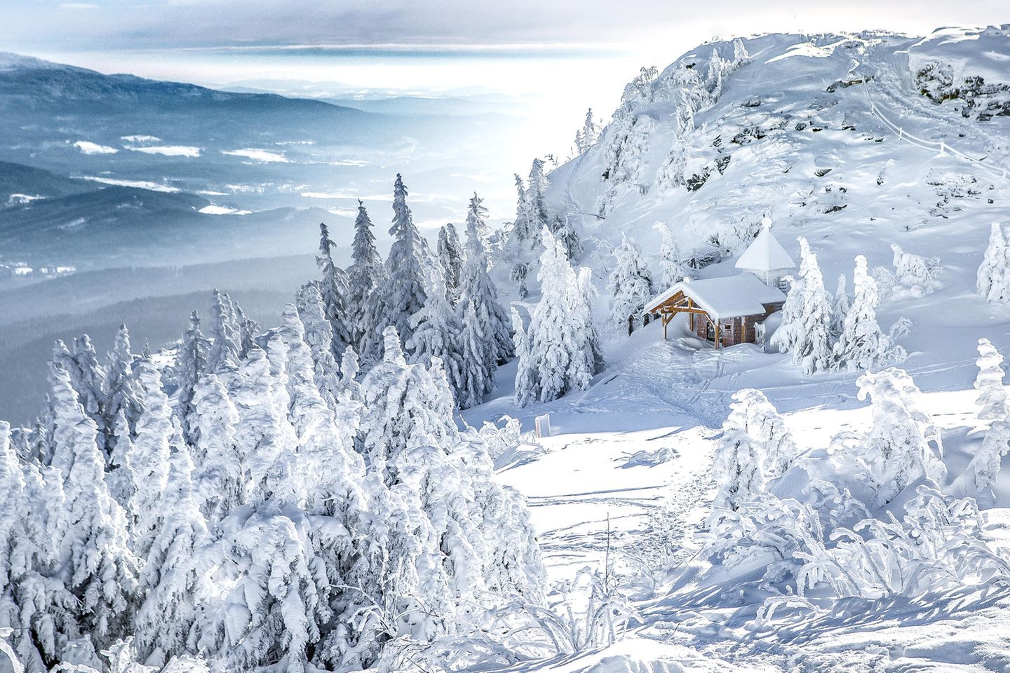 Winterlandschaft im Bayerischen Wald