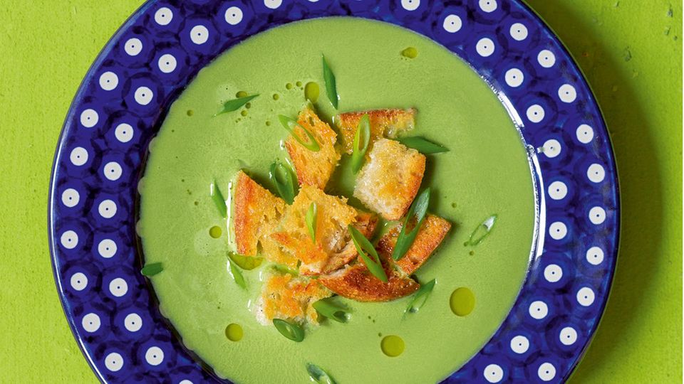 Cremige Salatsuppe