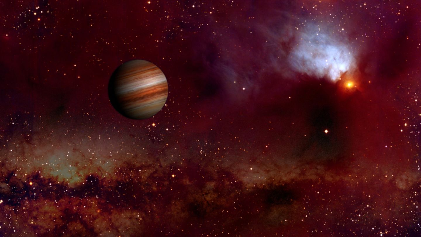 Vagabundierender Exoplanet