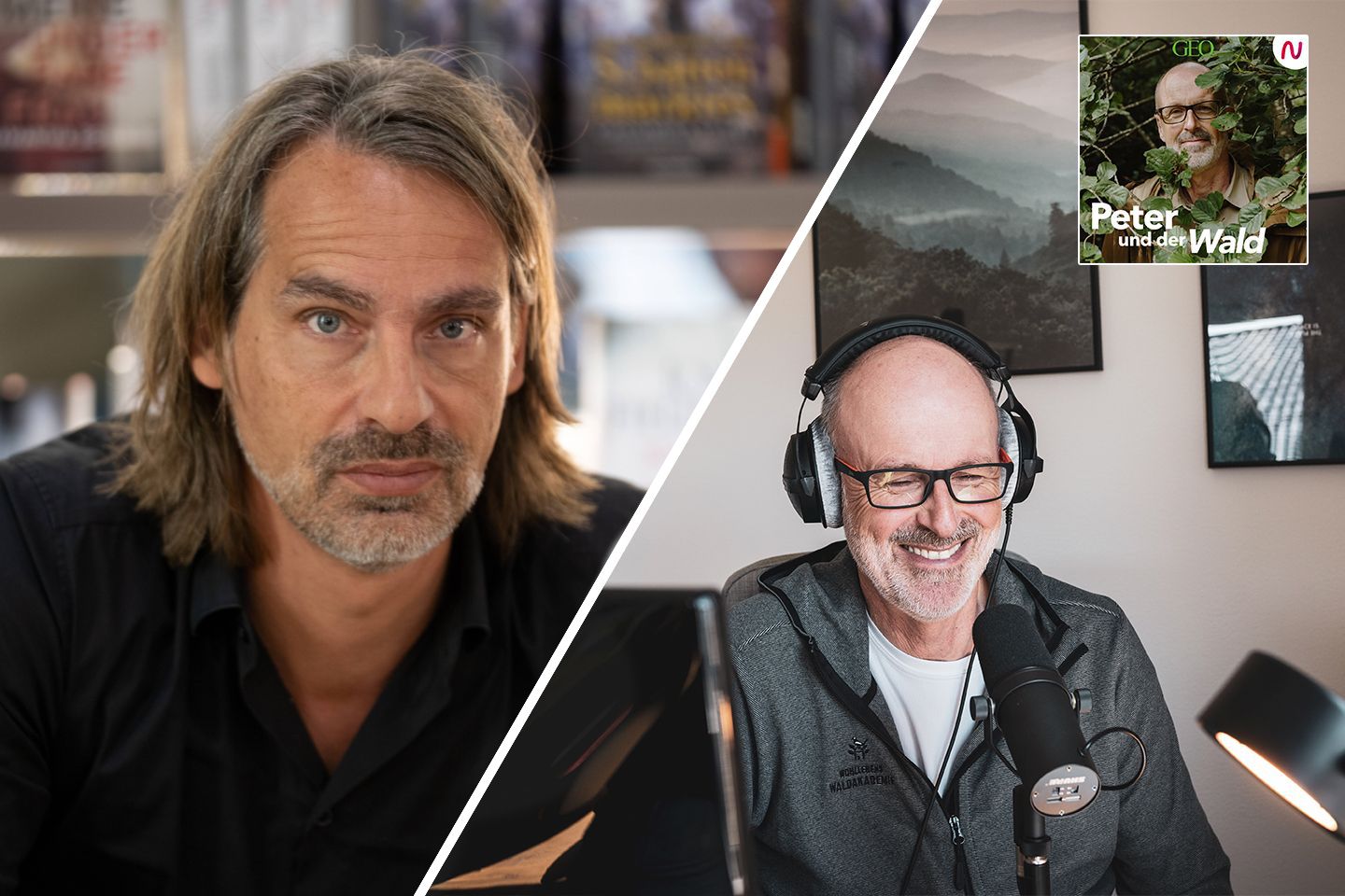 Richard David Precht und Peter Wohlleben