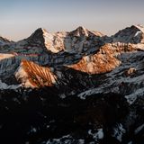 28.12.2021  "Eiger, Mönch und Jungfrau im Abendlicht."  Kamera: Sony Alpha R, Objektiv Sony FE 24-70mm f/2.8 GM  Mehr Fotos von Jennifer Pitton