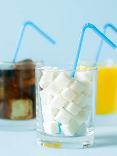 Vor allem Säfte sind süße Dickmacher 