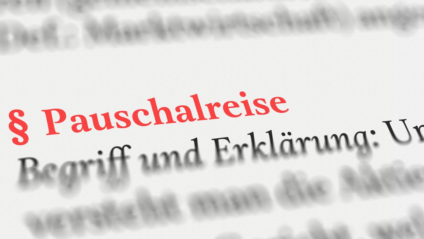 Pauschalreise rechtlich definiert