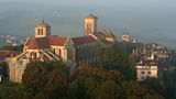 Basilika von Vézelay bei Sonnenuntergang