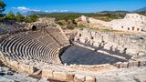 Antikes Tehater in der Stadt Patara
