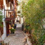 Gasse in der historischen Altstadt von Kalkan