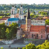 Blick auf die Altstadt von Kaunas