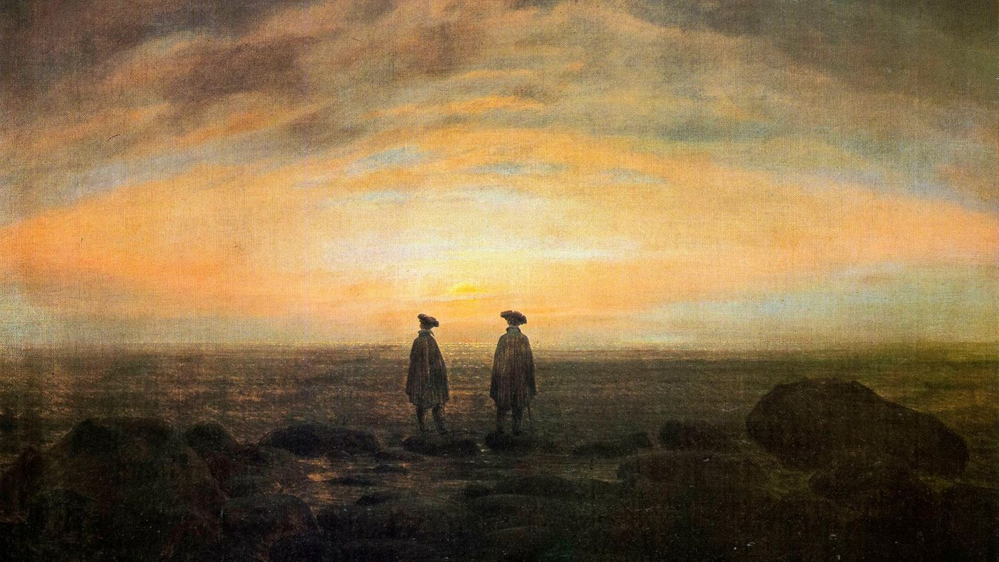 Der gewaltige Ausbruch des Vulkans Tambora 1815 beeinflusste auch die Malerei: Caspar David Friedrich etwa hielt dramatische Himmelsfärbungen fest, wie sie durch Vulkaneruptionen entstehen