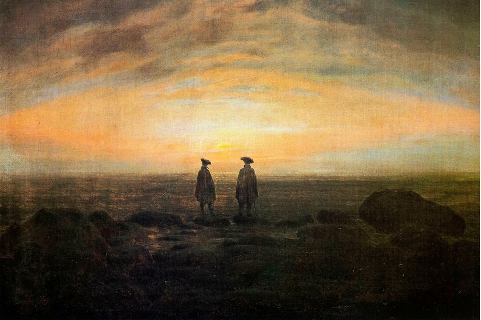 Der gewaltige Ausbruch des Vulkans Tambora 1815 beeinflusste auch die Malerei: Caspar David Friedrich etwa hielt dramatische Himmelsfärbungen fest, wie sie durch Vulkaneruptionen entstehen