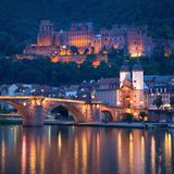 ie alte Brücke und Heidelberg