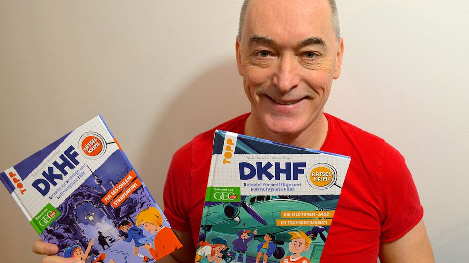 Die besten Ideen kommen Autor Stefan Greschik morgens nach dem Aufwachen. Dann hat er einen klaren Kopf und ist topfit. 