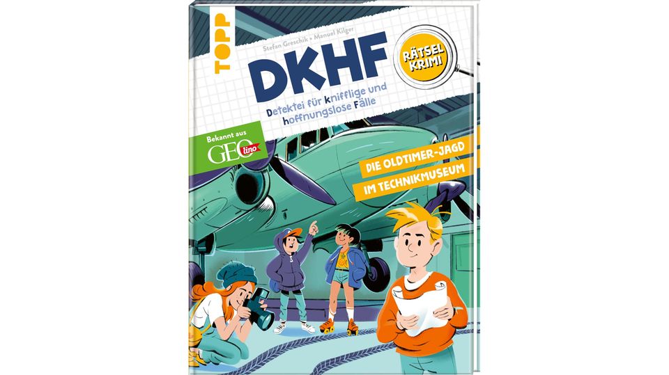 Buchtipp: Knobelt euch durch unsere GEOlino-Rätselkrimis