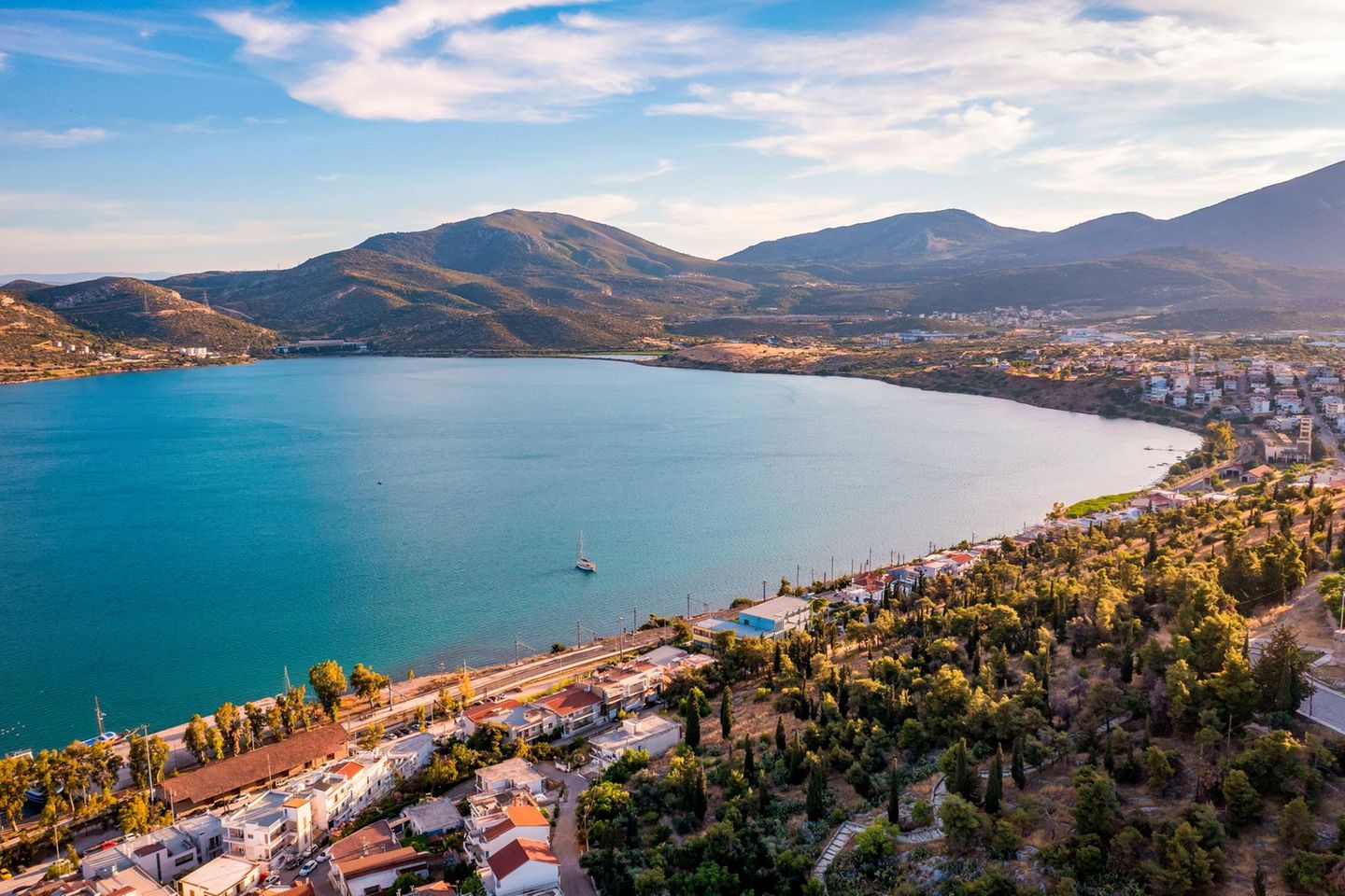 Chalkida auf der Insel Euböa