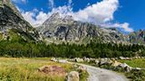 Val Veny bei Courmayeur in Italien