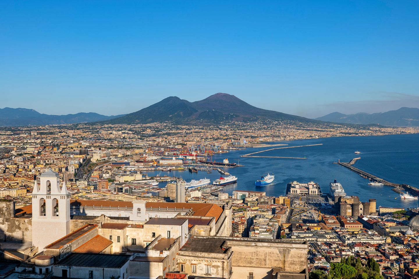 Blick auf Neapel