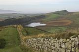Hadrians Wall im Northumberland Nationalpark