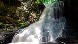 Hareshaw Linn Waterfall im Northumberland-Nationalpark