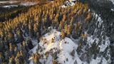 Ansicht aus der Luft auf den Ukko Koli