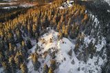 Ansicht aus der Luft auf den Ukko Koli