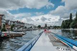 Boot auf dem Fluss in Henley-on-Thames