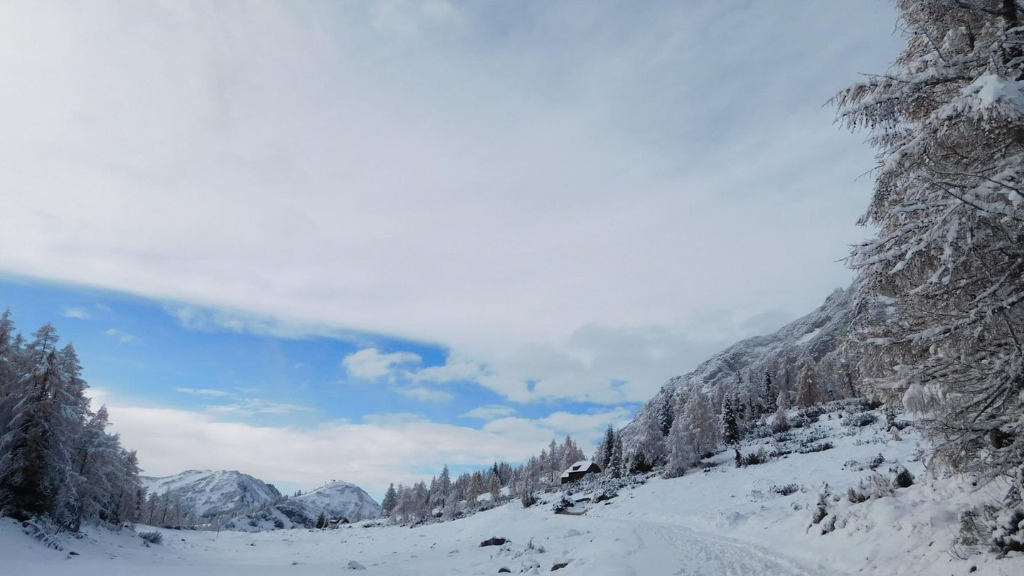 Tauplitzalm im Winter