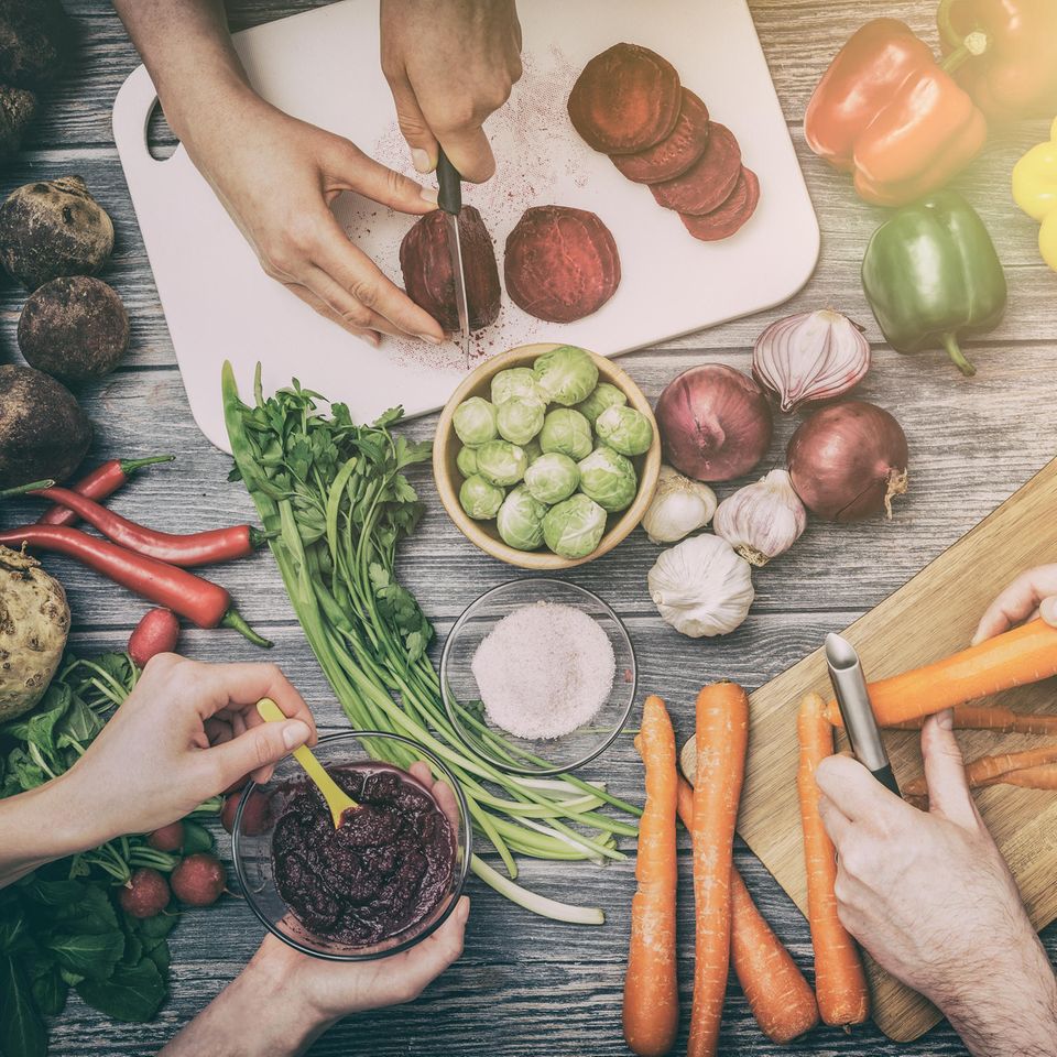 Gemüse ist gesund und unterstützt beim Schlankbleiben 