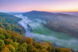 Symonds Yat Rock in Gloucestershire