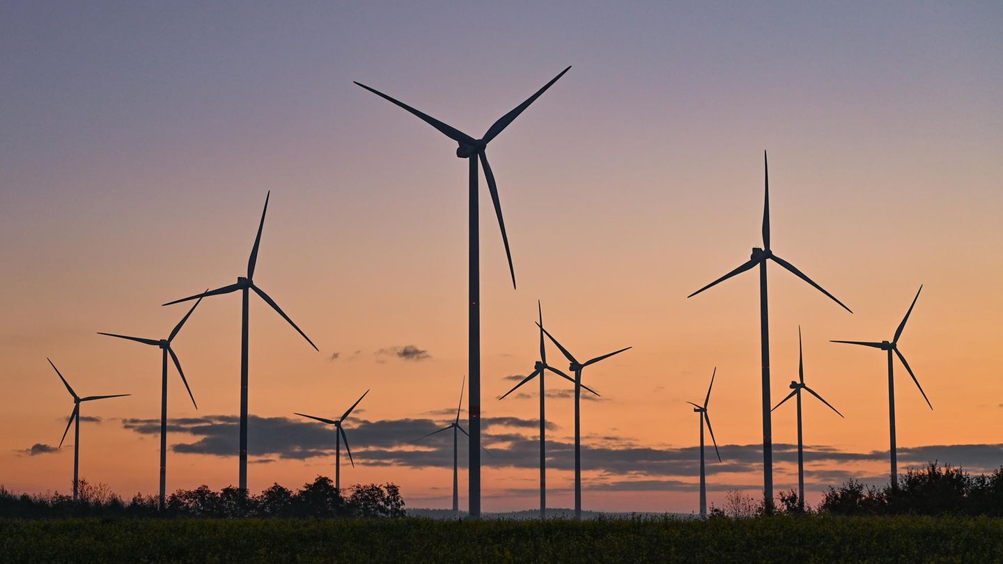 Morgenstimmung über dem Windenergiepark "Odervorland". Es soll eigentlich eine milliardenschwere Entlastung der Stromkunden werden. Jetzt aber wird die geplante Abschaffung der EEG-Umlage immer mehr zur Notbremse