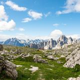 Alm in den Dolomiti Bellunesi