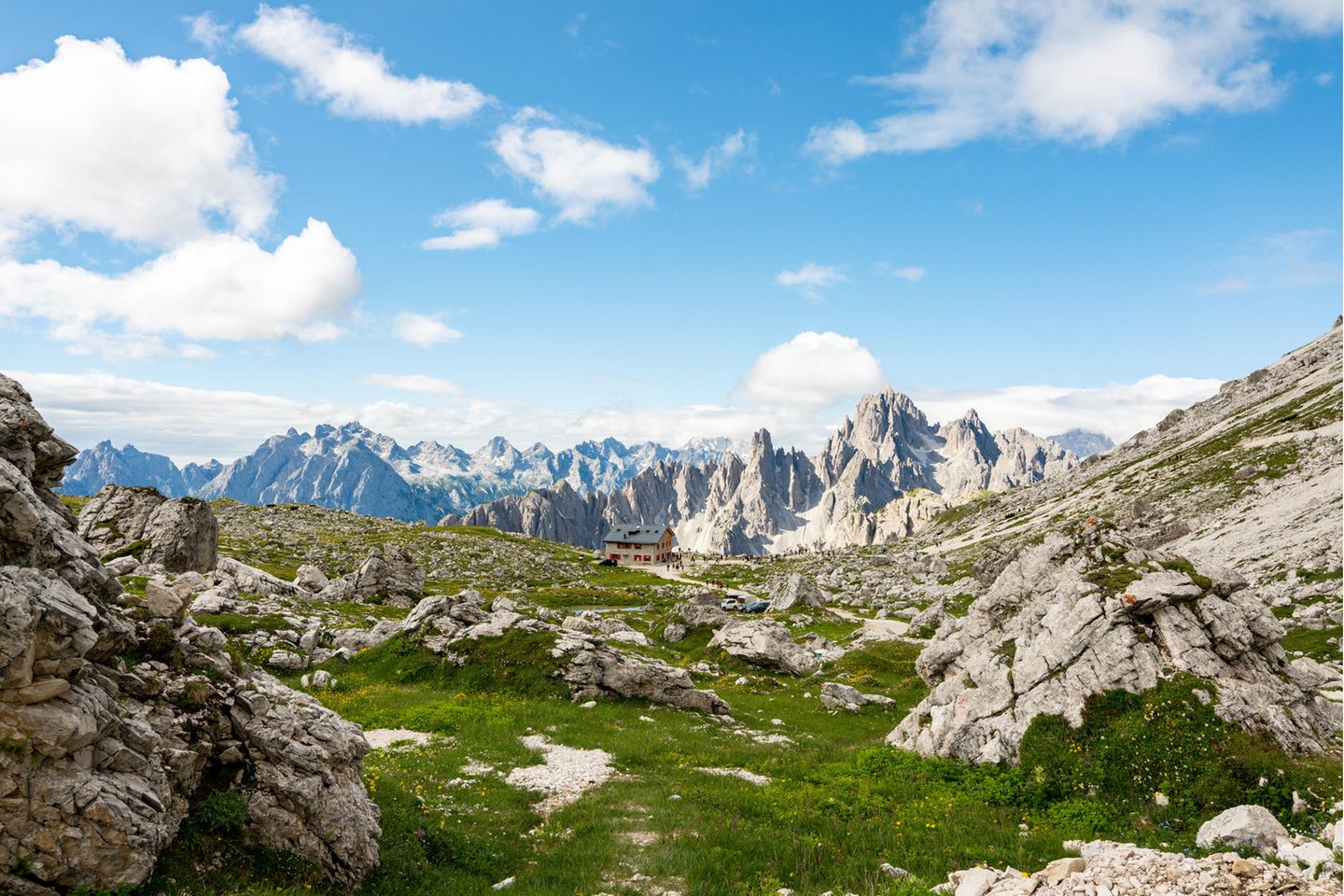 Alm in den Dolomiti Bellunesi