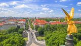 Friedensengel mit Blick über München