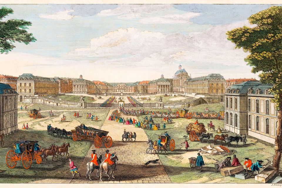 Für die königliche Familie sowie 1000 Adelige gibt es rund 350 Räume in Versailles. Manche Gefolgsleute müssen in stickigen Dachkammern wohnen 1.8124