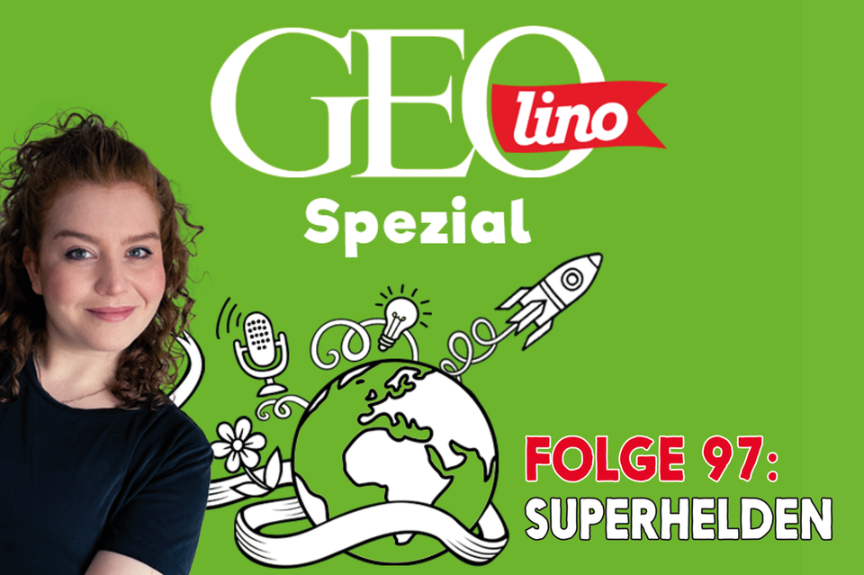 In Folge 97 unseres GEOlino-Podcasts geht es um Superhelden!