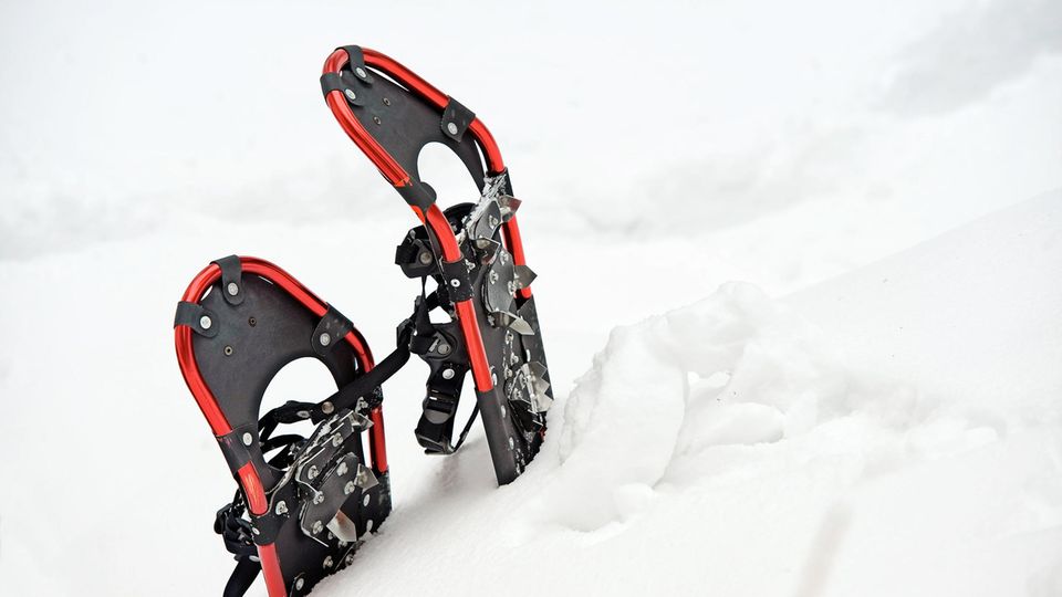 Winterreisen: Wichtig für den Halt: Das Profil von Schneeschuhen sollte nicht bloß Dornen, sondern auch Zacken haben Wichtig für den Halt: Das Profil von Schneeschuhen sollte nicht bloß Dornen, sondern auch Zacken haben