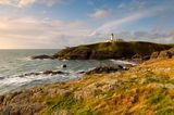 Killantringall lighthouse, near Portpatrick, Rhins of Galloway, Dumfries & Galloway, Scotland