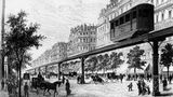 Entwurf zur Hochbahn