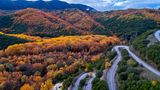 Zickzack-Straße im Vikos-Aoos Nationalpark