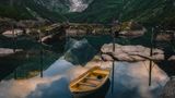 Image Name: Bondhusvatnet Glacier  Photographer Name: Hans Kristian Strand  Year: 2022  Image Description: <p>I love this peaceful place. I visit the Bondhusvatnet glacier every year hoping to get the perfect picture, and this year I finally got it.</p>  Copyright: © Hans Kristian Strand, Norway, Winner, National Awards, Landscape, 2022 Sony World Photography Awards
