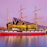 The Glenlee Ship and Riverside Museum, Glasgow, Scotland, United Kingdom, Europe