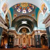 The beautiful Roman Catholic Saint Aloysius Jesuit church in Glasgow city-centre, in Scotland, UK