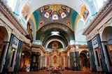 The beautiful Roman Catholic Saint Aloysius Jesuit church in Glasgow city-centre, in Scotland, UK