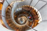 The staircase in The Lighthouse, a cultural centre in Glasgow, Scotland