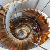 The staircase in The Lighthouse, a cultural centre in Glasgow, Scotland