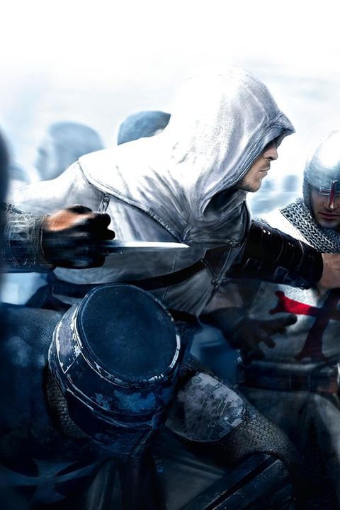 Ihre Waffe ist der Dolch: Weil die Assassinen den Armeen ihrer Feinde in einer offenen Schlacht unterlegen wären, lauern sie stattdessen deren Führern auf – und ermorden sie. Diese und die folgenden Szenen stammen aus dem Computerspiel "Assassin’s Creed", das den Mythos der Killertruppe seit einigen Jahren höchst erfolgreich fortschreibt