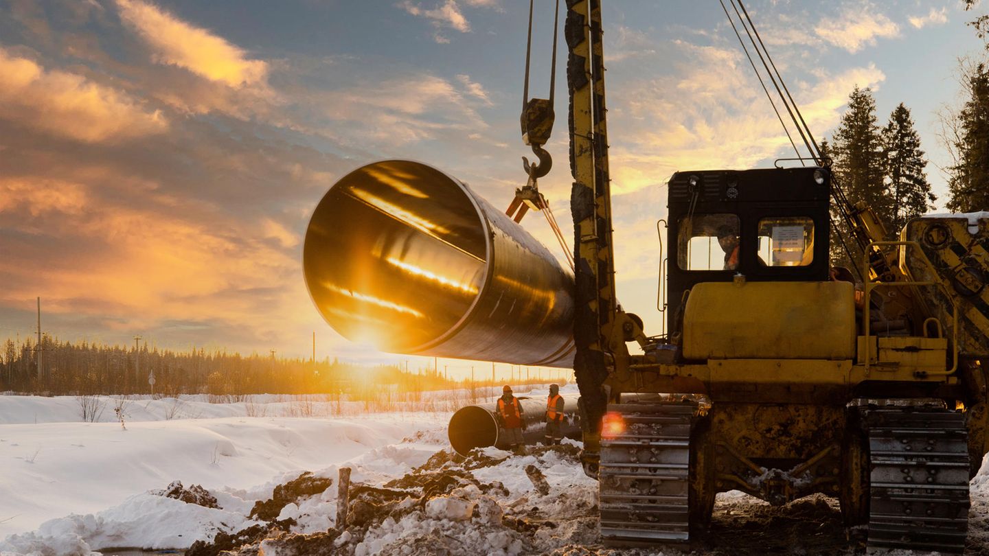 Pipeline-Bau: Erdgas-Lecks könnten, zusammengenommen, den Bedarf des europäischen Energiesektors decken