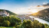 Sonnenuntergang über Heidelberg