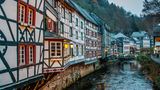 Fachwerkzeile von Monschau