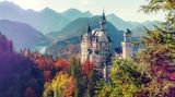 Schloss Neuschwanstein in der Gemeinde Schwangau